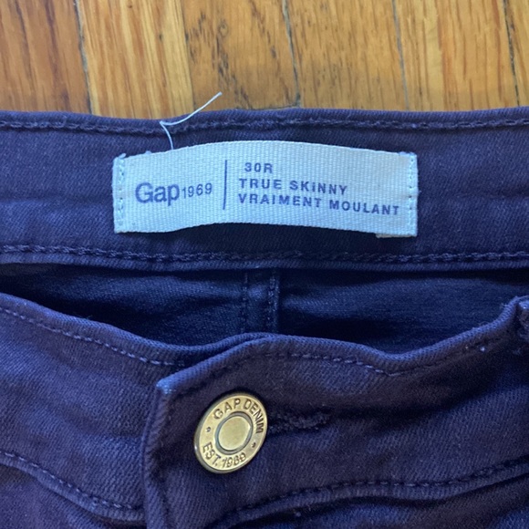 Purple Gap True Skinny Jeans - Picture 2 of 5
